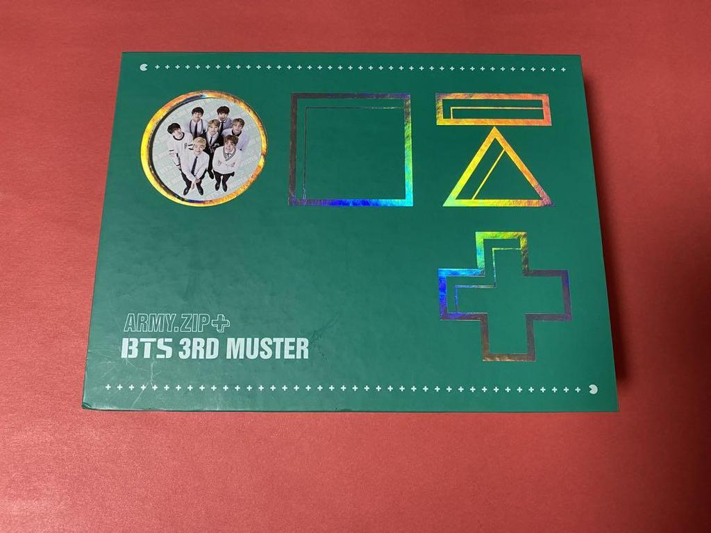 [USED] BTS Taehyung 3rd Muster ARMY.ZIP+DVD with Trading Card