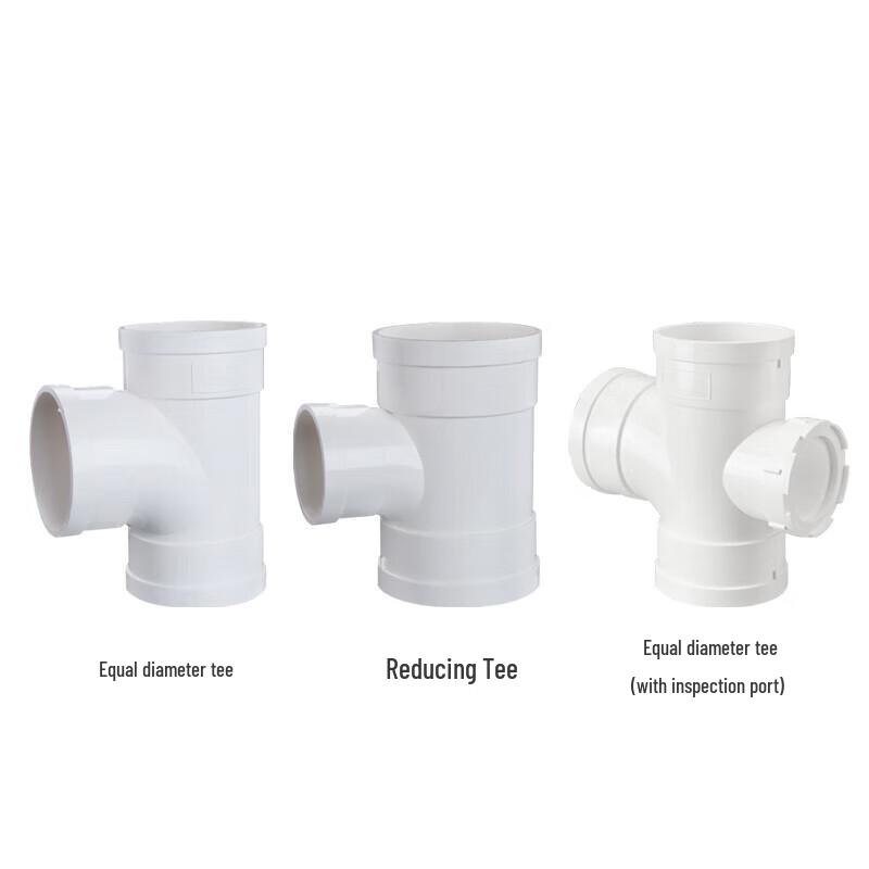 PVC Drainage Pipe Equal Tee Connector