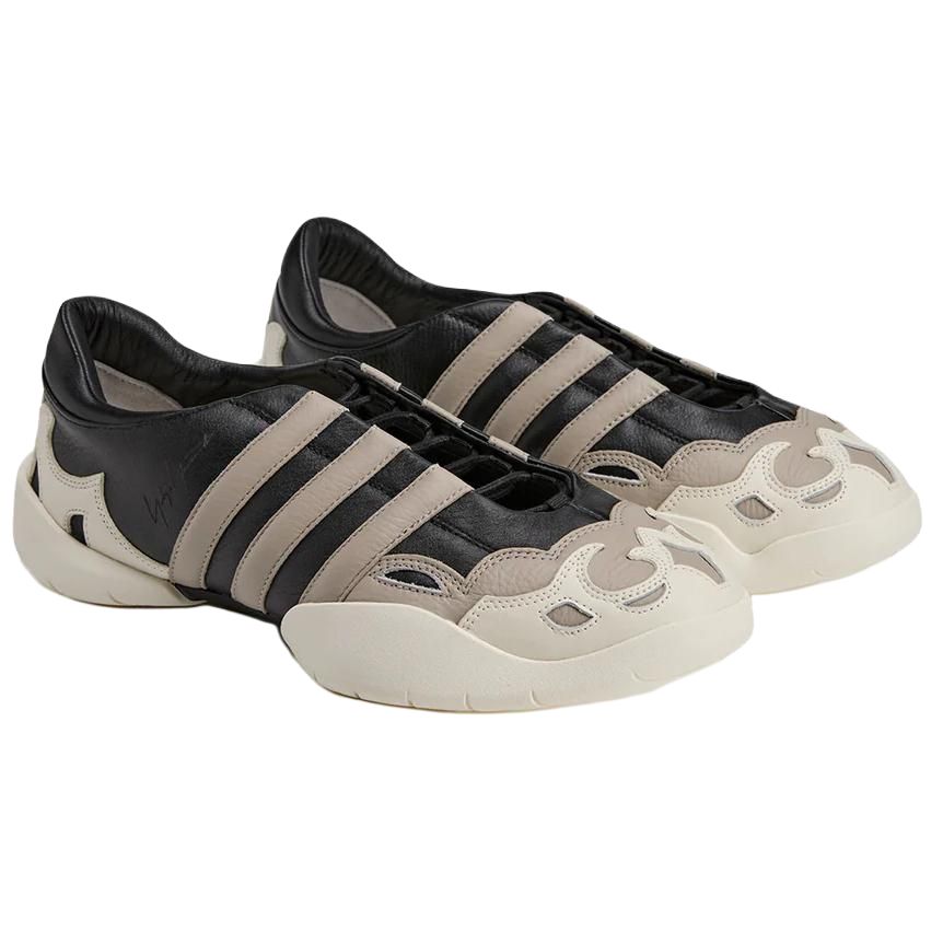 adidas Y-3  Regu Mary Jane Black Off White Light Brown Women Sneakers KJ9082