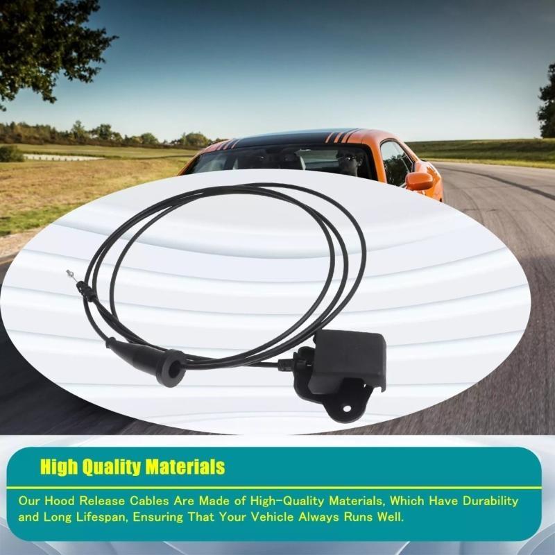 28GC Easy to Install Hood Lock Release Cable for 300 5.7L 6.1L 2.7L 3.5L 05065522AE Enhancing Vehicle Maintenance Efficiency