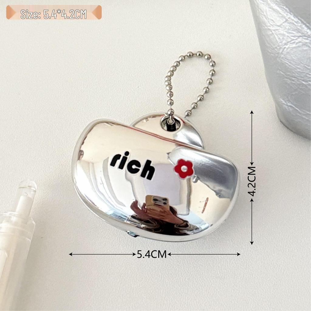 Portable Mini Keychain Knife for Safe Package Opening - Gold & Silver Ingot Design