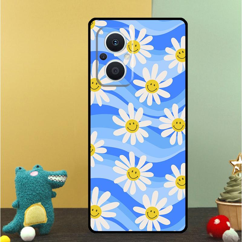 retro Groovy hippie boho rainbow Case For OPPO Reno 15F 14F 11 12 13 F 14 10 15 Pro 7 8 Lite OPPO Find X5 X6 X8 X9 Pro Cover