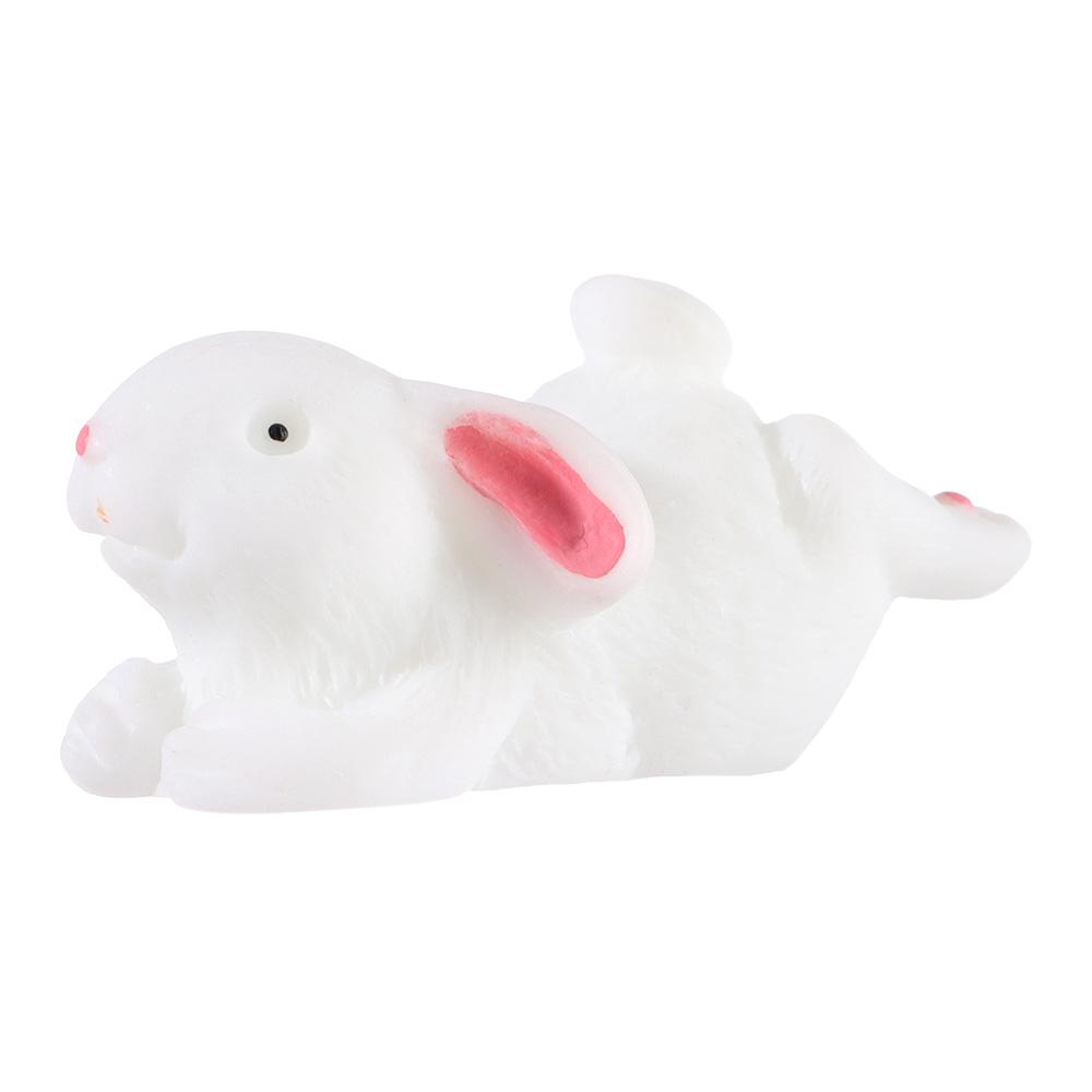 Cute Dollhouse Ornament Easter Decoration Fairy Garden Resin Bunny Statue Miniature Rabbit Figurine Micro Landscape