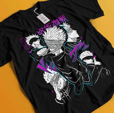 Jujutsu Kaisen Shirt Gojo Satoru Tshirt JJK Anime Sukuna Toji Unisexga Unisex Tee