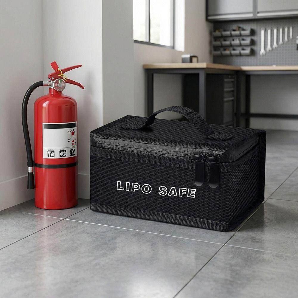 Waterproof Battery Fireproof Handbag Portable Lipo Protective Case Charging Battery