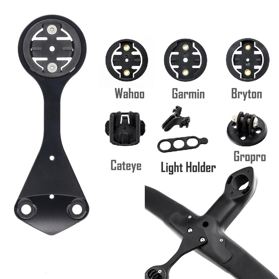 F12 bike handlebar computer Mount for Garmin Cateye GoPro wahoo Light Camera