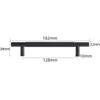 Modern Solid Aluminum Alloy Knurled Handles,Drawer Pulls,Furniture Door Carved Knobs,Round T Bar Handle Kitchen Cabinet Hardware