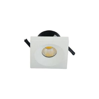 Mini Square Recessed LED Spotlight EVA-4 3W 6500K