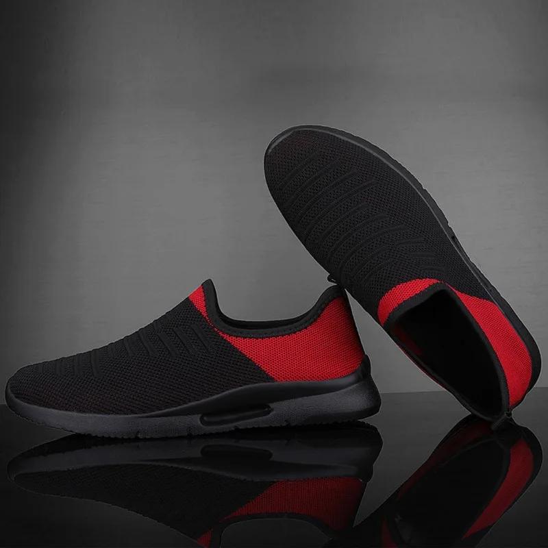 Damyuan Shoes for Men Plus Size Male Loafers Casual Comfortable Sneakers Slip On Leisure Shoes Lightweight Flats Shoes 39-47