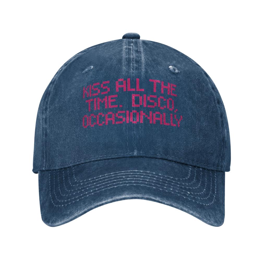 Kiss All The Time Casual Baseball Cap Harrys Styles Album Rock Trucker Hat Summer Dropshipping Women Unisex Snapback Cap