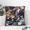 Pillow Cover B-Brad Pitts Photo Collage  Retro Trendy Pillow Case For Office Car Home Decor Pillowcases