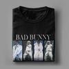 Bad Bunny Puerto Rican Flag Benito Bowl T Shirt Summer Cotton TShirts For Male Trending Tshirt Short Sleeves Aesthetic Tees