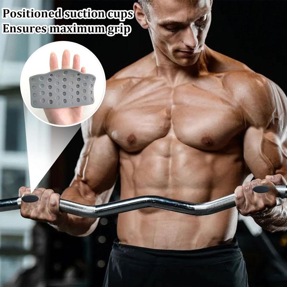 1 Pair Finger Exerciser Grip Strengthener Silicone Finger Trainer  Gym Training Calisthenics