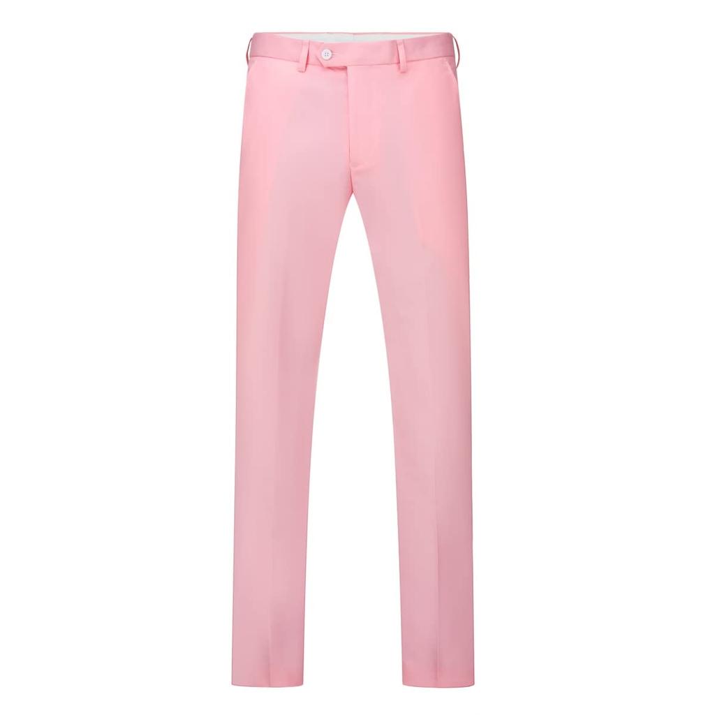 [FOMANSH] Men's Suit Set (Jacket and Pants), One-Button, Slim Fit, Plus Sizes M-6XL, Business/Christmas Appearance