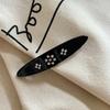 Retro Acetate Hair Clip Aesthetic Vintage Y2K Spring Clip Strong Hold Zircon Decoration Rhinestone Side Bangs Clip
