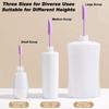 3pcs Silicone Makeup Spatula And Scraper Set, Dual-Ended Multi-Functional Beauty Tools, Suitable For