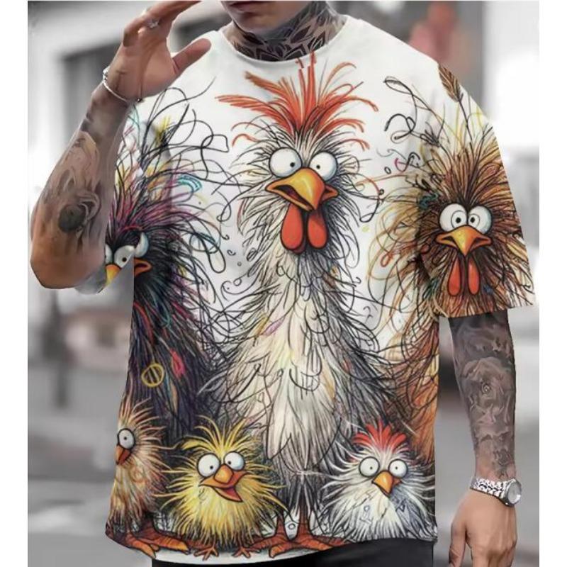 

Мужская футболка с милым кошачьим принтом, с коротким рукавом, повседневные футболки, топы, свободный пуловер с круглым вырезом, уличная одежда, спортивная одежда для улицы, одежда оверсайз 6XL