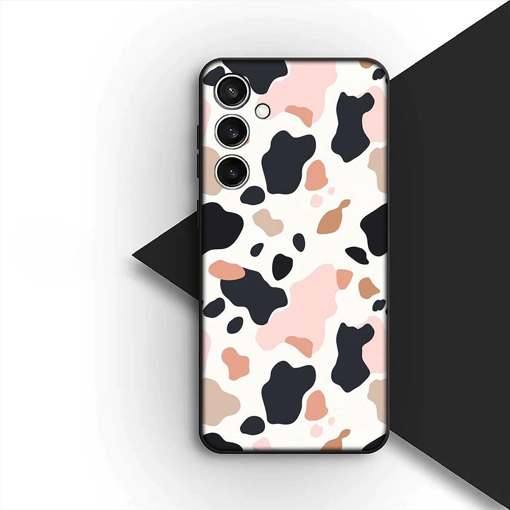 

Cover for Motorola Moto G86 G57 E14 E15 G14 G34 G67 G84 G24 A54 G15 Power E22 Casing Silicone Phone Case Cow Print Leopard Snake Motorola Moto G34