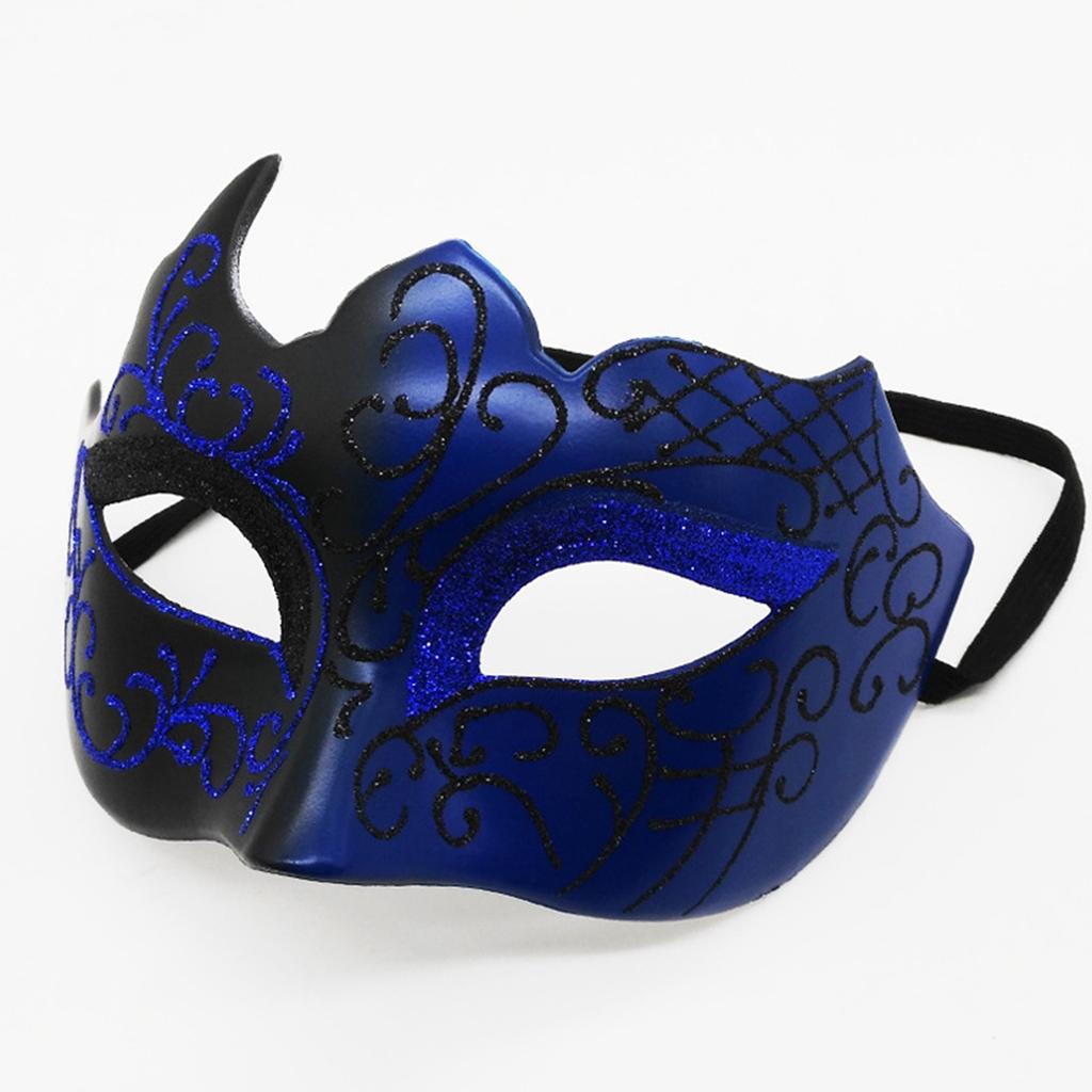 Men's Masquerade Mask -Elastic Straps Creative Cosplay Mask Suitable for Carnival Bar Parties