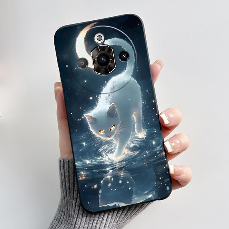 Cute Cartoon Case For ZTE Nubia Focus Pro 5G Capa Printing Shell Protective Cover Coque Soft Silicone Black Casing Fundas