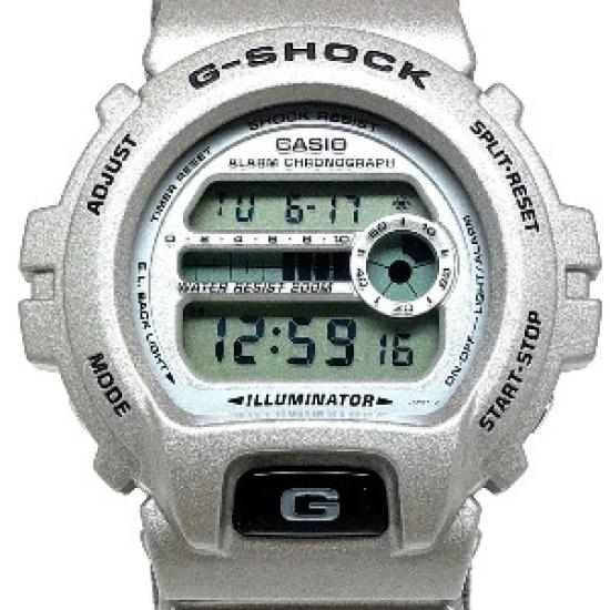 

Б/У Casio G‑Shock DW‑6900X‑8AT “X‑treme” Gunmetal Цифровые часы, устойчивые к низким температурам (1996 Винтаж) серебряный
