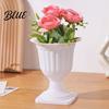 Durable Garden Pot Flower Urn Planter Plastic Plant White Small Outdoor Planter Urn