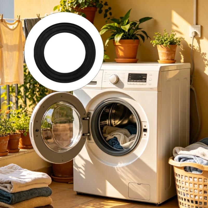 WH11X29539 Washing Machine Drain Pump Sealing Gasket Drainage Pump Outlet Seal Cover Plug Easy to Installation