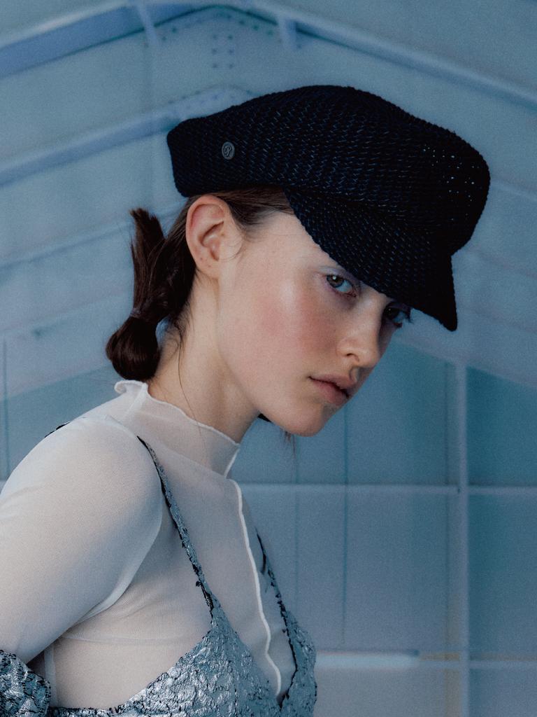 Poejidam Straw Margot Hat In Black