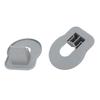 2 Pack Swimming Pool Pipe Holders, Pool Hose Holder Stickers ABS   Ground Pool Hose Support Bracket for 1.25 Inch Diameter Pipes
