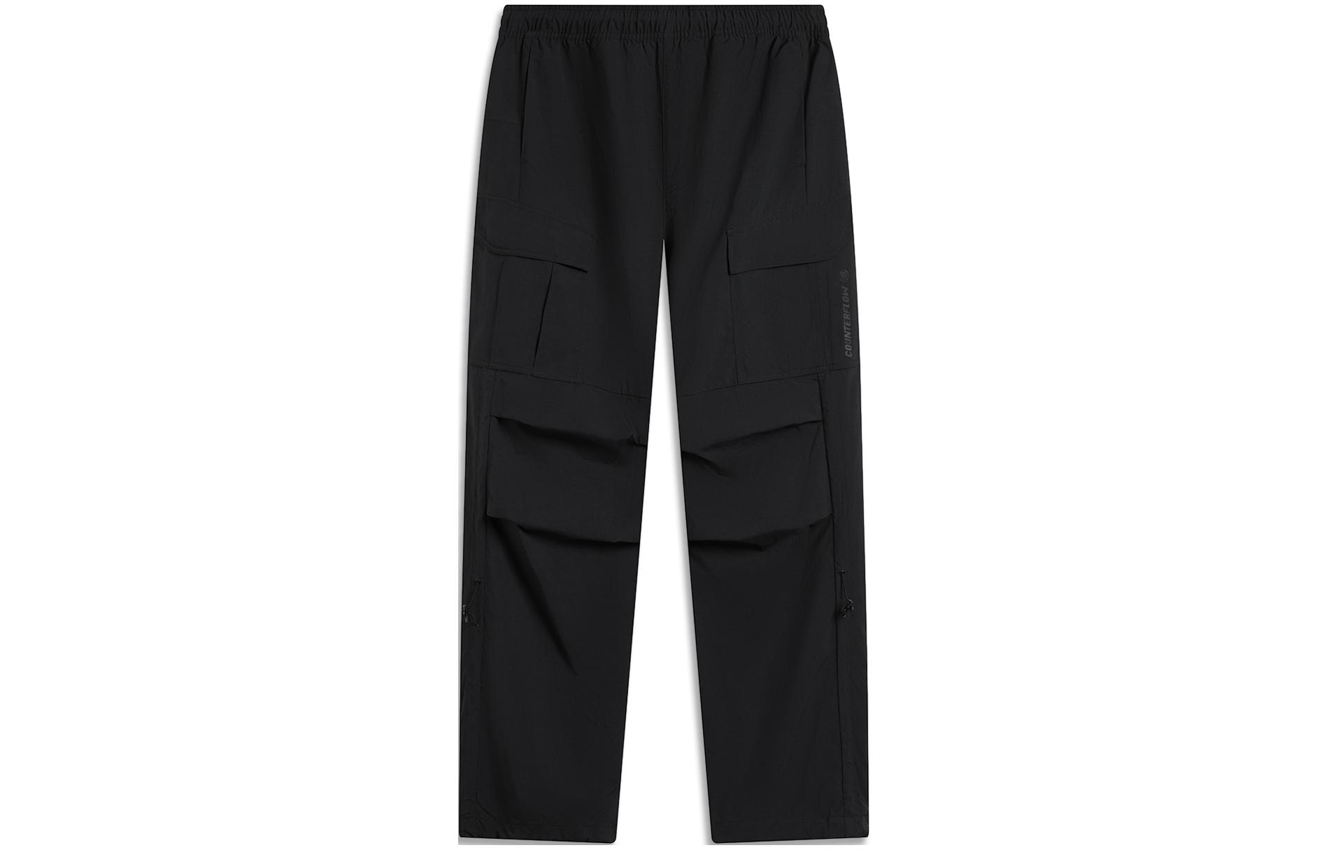 Li Ning CF Tracing Casual Pants Men s Black AYKU627-1 L