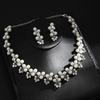 2026 Fashion Pearl Rhinestone Set Chain Women's Explosive Bridal Set Accessories Niche Temperament Clavicle Chain