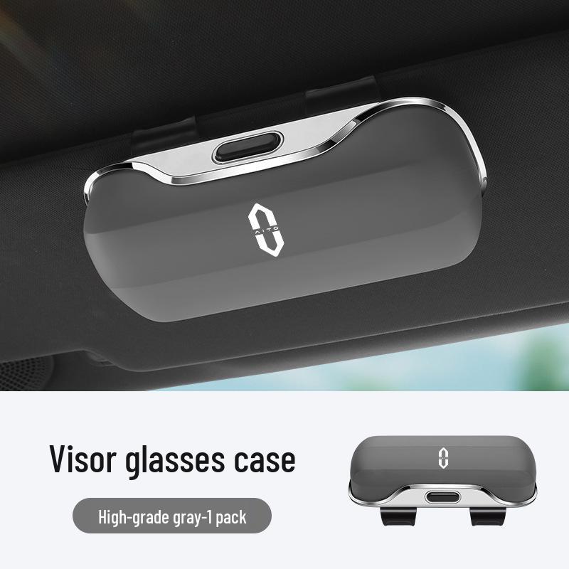 Wenjie M7 Glasses Case & Car Sun Visor Clips for M9/M5 - Sunglasses Holder & Storage