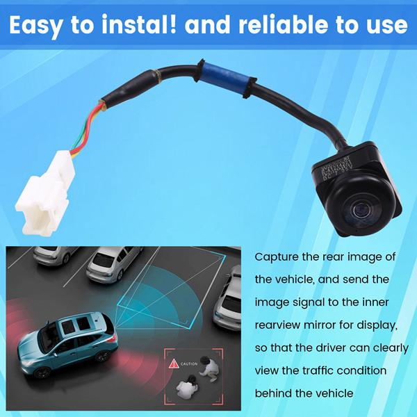 3A72076T0076T: Compatible Rearview Camera for Toyota (Model 3A720-76T0076T) None
