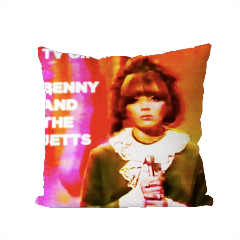 TV Girl Pillow Case For Car Sofa Decorative Home Doublesided Print Plush Square Throw Pillow Cushion Cover
