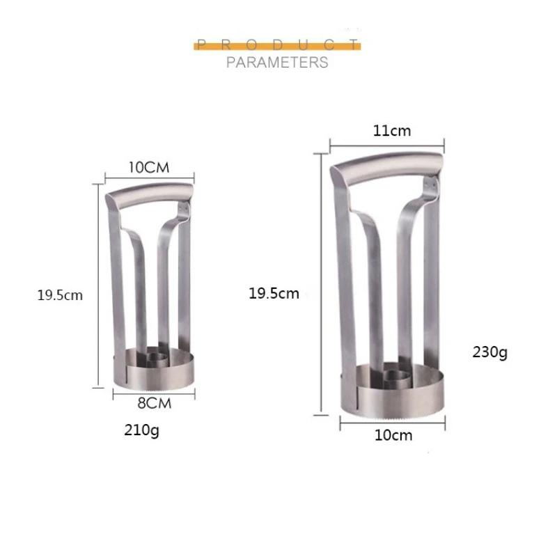 Stainless Steel Pineapple Peeler Cutter Anana Meat Extractor Cut Corer Remover Machine Household Kitchen Knife Slicer Fruit Tool