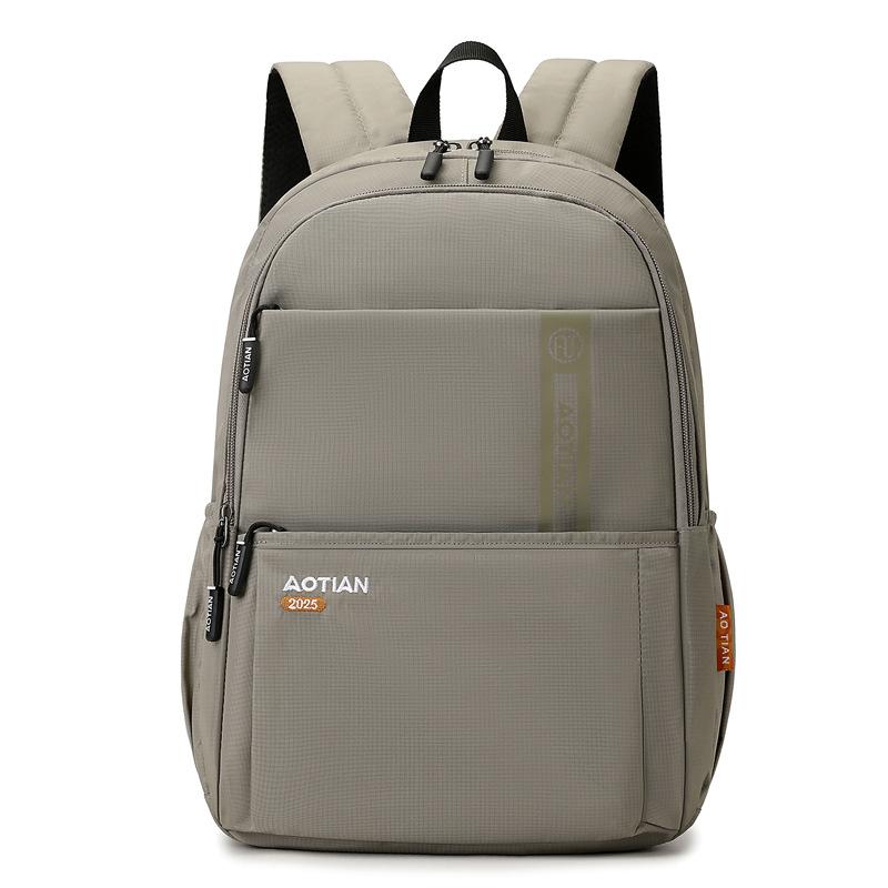 Unisex Large Capacity Backpack Lightweight Wear-resistant Oxford Travel Bag