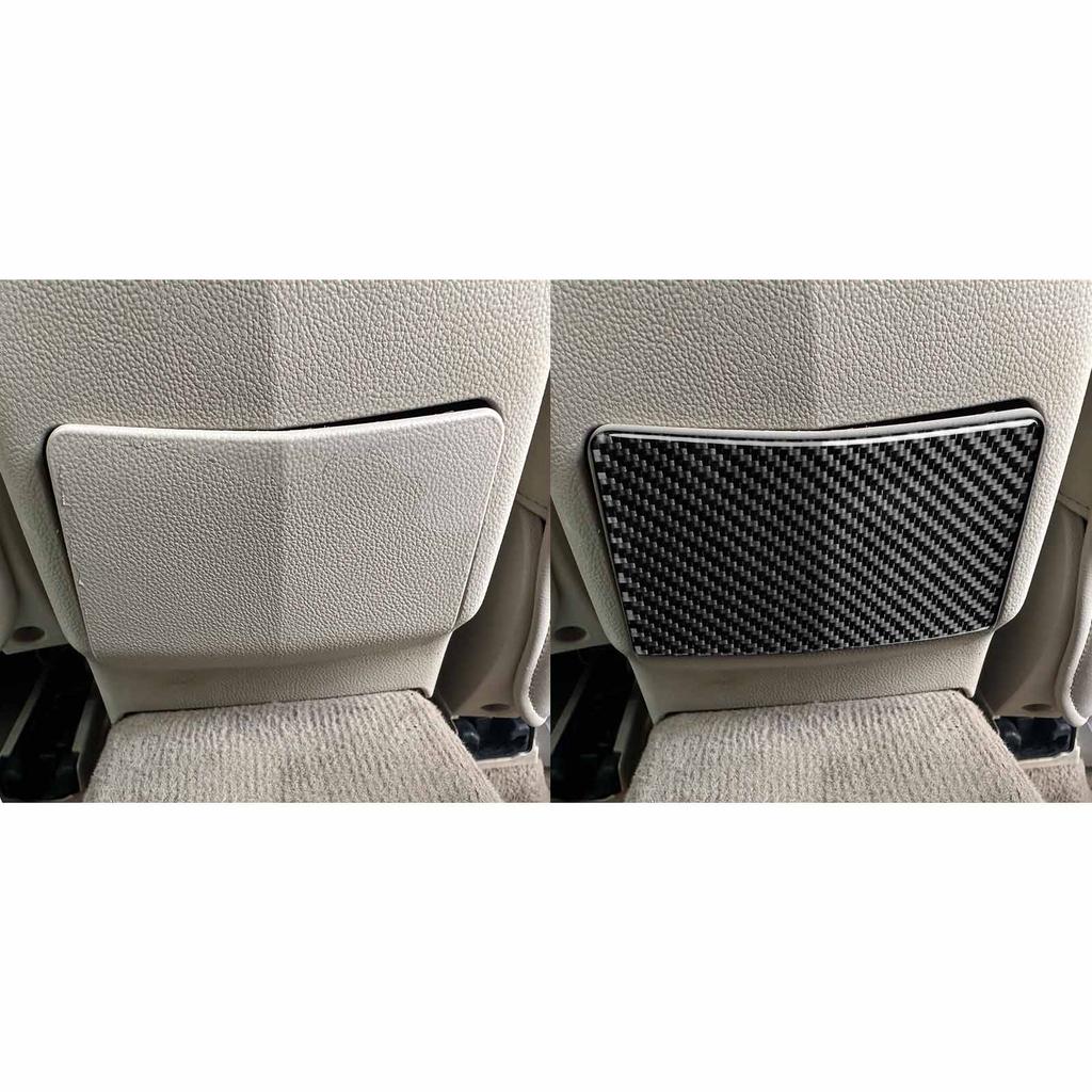 For Cadillac XTS 2013-2019 Carbon Fiber Central Armrest Box Rear Storage Panel Decoration Cover Car Accessories Interior Sticker