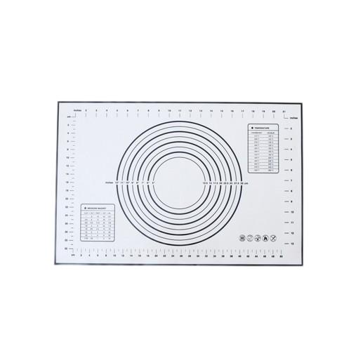 

Силіконовий килимок для випічки, лист, килимок для замішування тіста для кухні, великий килимок для розкочування тіста, піци, антипригарний килимок для розкочування S(30x40cm) чорний