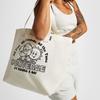 New Converse Polyester Tote Bag, Shopping Bag, Shoulder Bag, Handbag Regular Unisex Ecru 10025535-A01