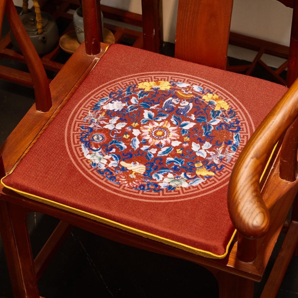 Redwood Sofa Cushion Thickened Seat Pad for Chinese Dining Chair Solid Wood Furniture Armchair