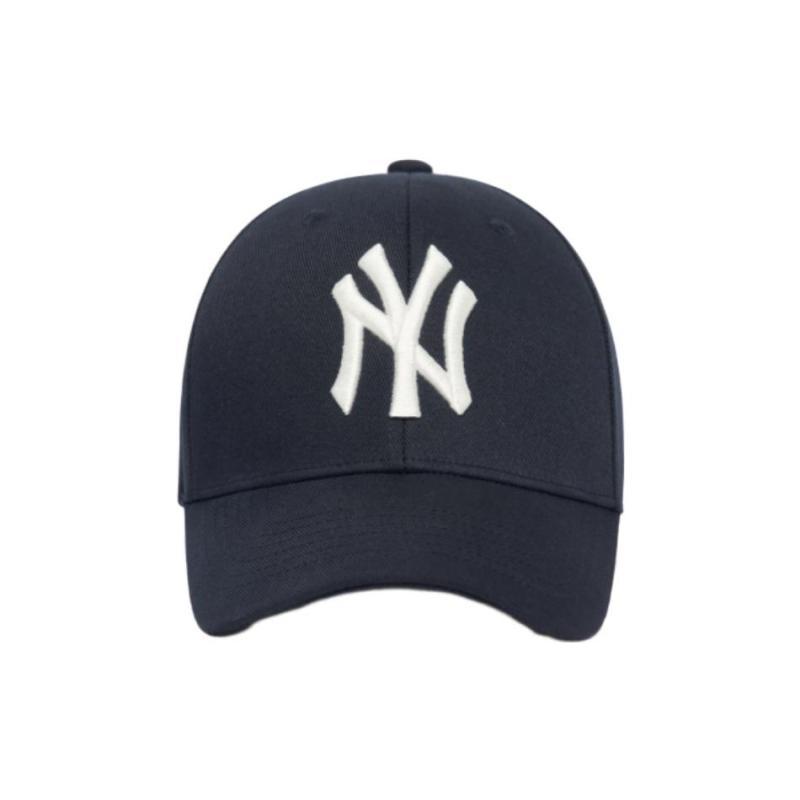 MLB Polyester Baseball Caps Unisex Navy Blue Fashion 3ACP0802N-50NYS