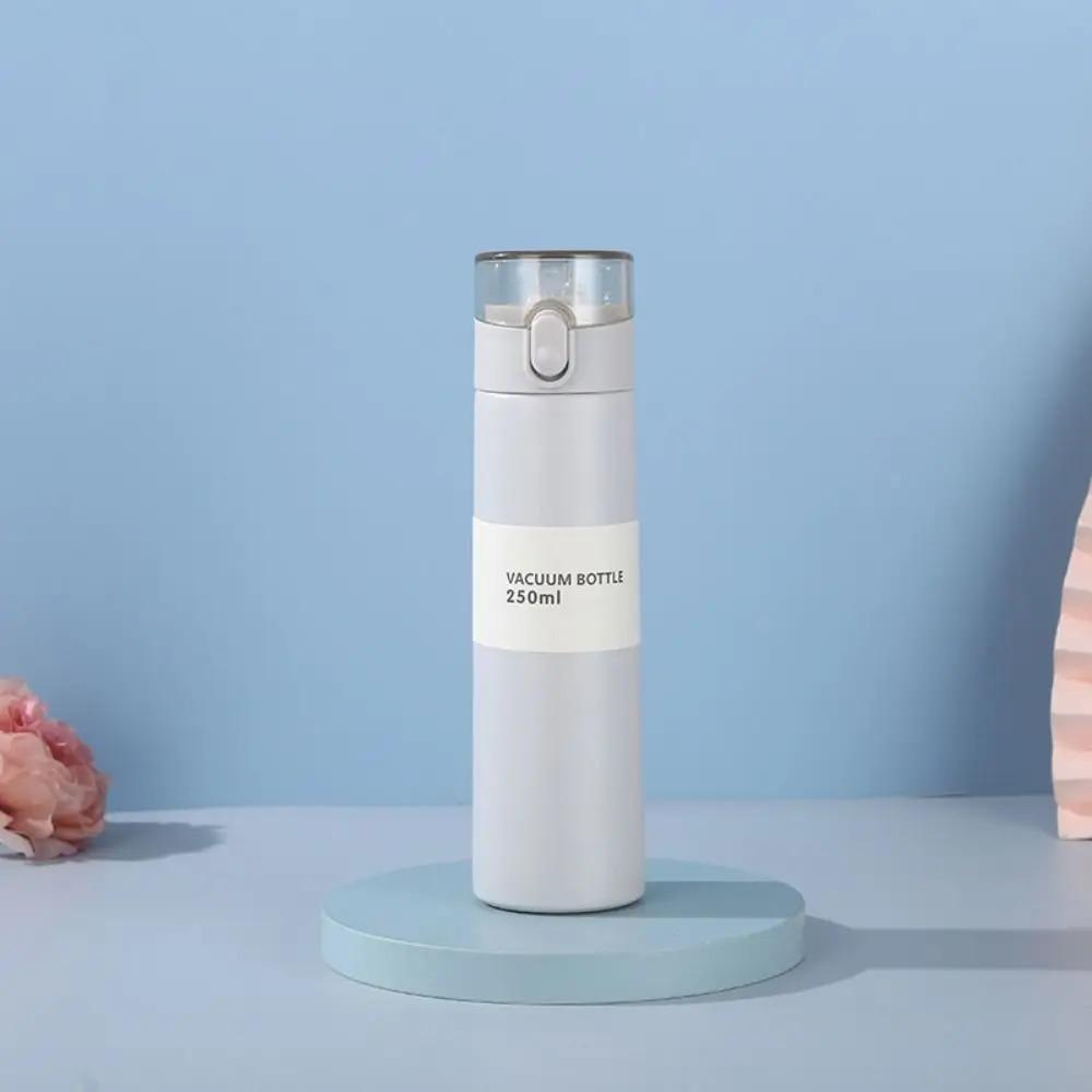 150/250ml Stainless Steel Thermal Water Bottle With Straw Mini Thermos Cup for Tea Coffee Mug Travel Vacuum Flasks Insulated Cup