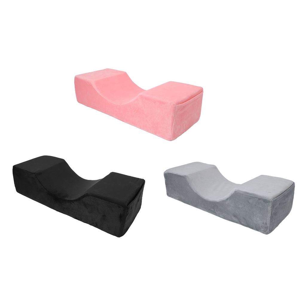 Salon Eyelash Extension Neck Pillow U Shaped Comfortable Velvet Memory Foam Pillow Protect Neck for 