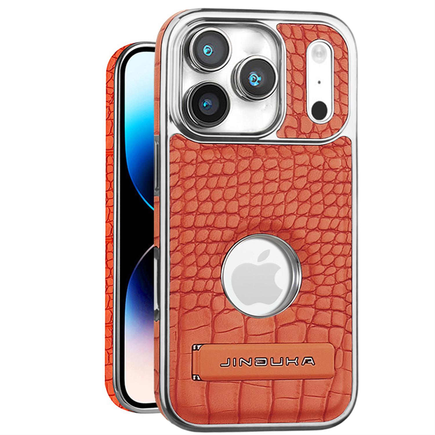 

Premium Crocodile-Embossed Leather Magnetic Case For iPhone 17 Air 16 Pro Max 16e 15 14 Plus 13 Hidden Stand Cover HIgh Quality iPhone17 Pro