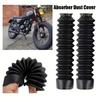 Motorcycle Front Fork Shock Absorber and Dust Cover Durable Synthetic Rubber, Fit for Various Bike Models, Motorcycle Shock Absorber