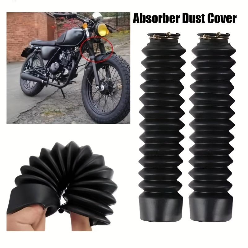Motorcycle Front Fork Shock Absorber and Dust Cover Durable Synthetic Rubber, Fit for Various Bike Models, Motorcycle Shock Absorber