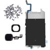 Placă Metalică LCD de Înlocuire Pentru iPhone 6 6Plus Buton Home Cu Set Complet de Șuruburi