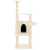 Scratching Post with Sisal Scratching Posts Cream 132 Cm