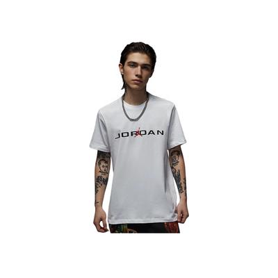 Air Simple Comfortable Fashion Short Sleeve T-Shirt Men Tops White Black Fitness-Red IB7354101