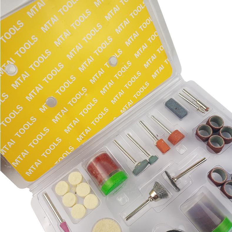 In Stock: 105-Piece Electric Grinder & Polishing Tool Accessories Set